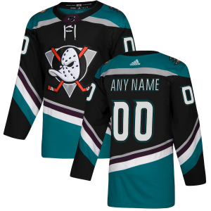 Anaheim Ducks Trikot Benutzerdefinierte #00 Alternate Breakaway Player Fanatics Branded Schwarz